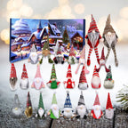 Christmas Advent Calendar | 24 Plush Gnome Figurines