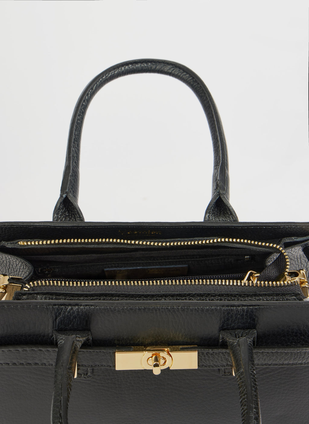 Classic Leather Tote Bag | Gold Hardware Premium Calfskin