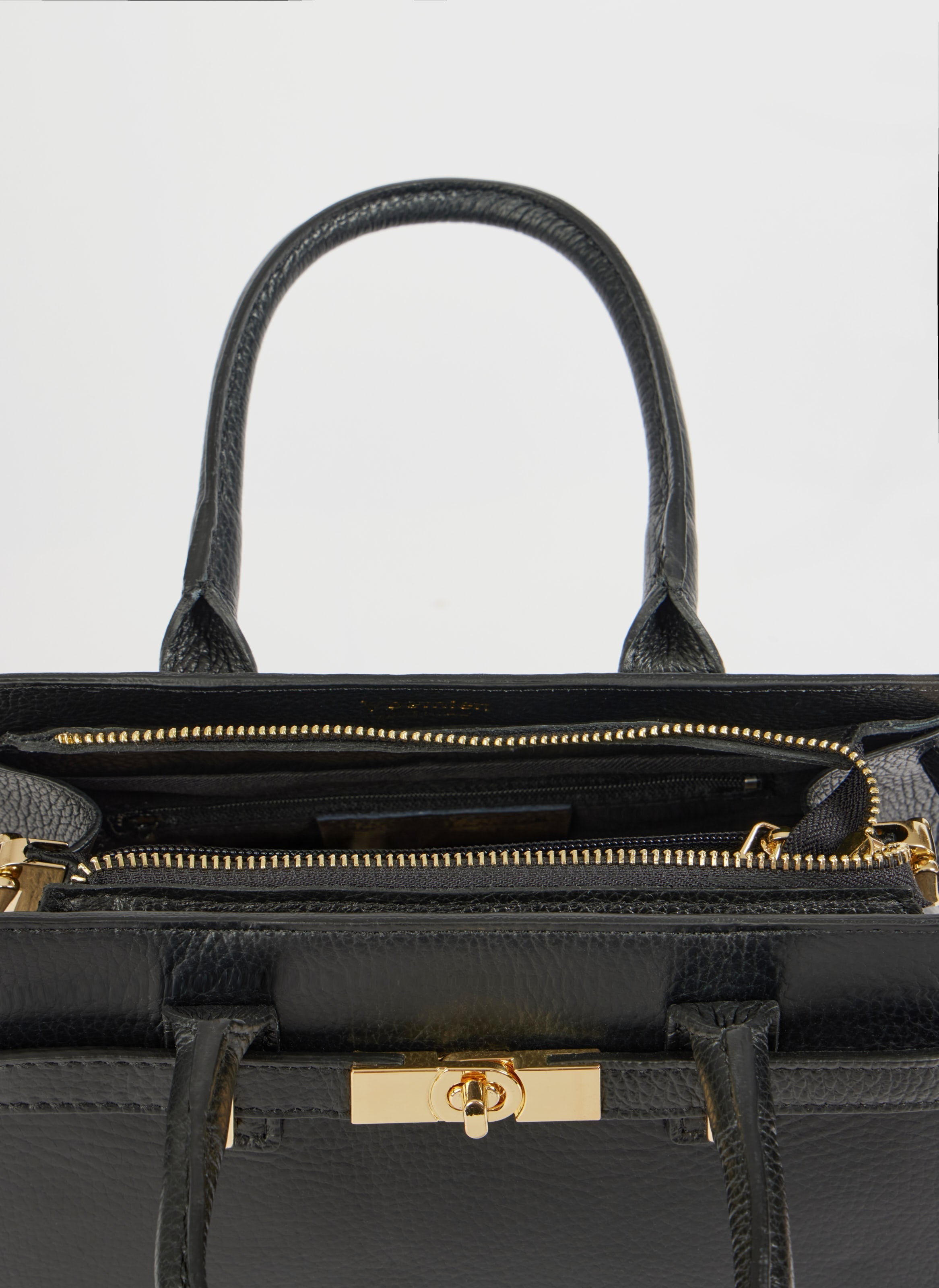Classic Leather Tote Bag | Gold Hardware Premium Calfskin