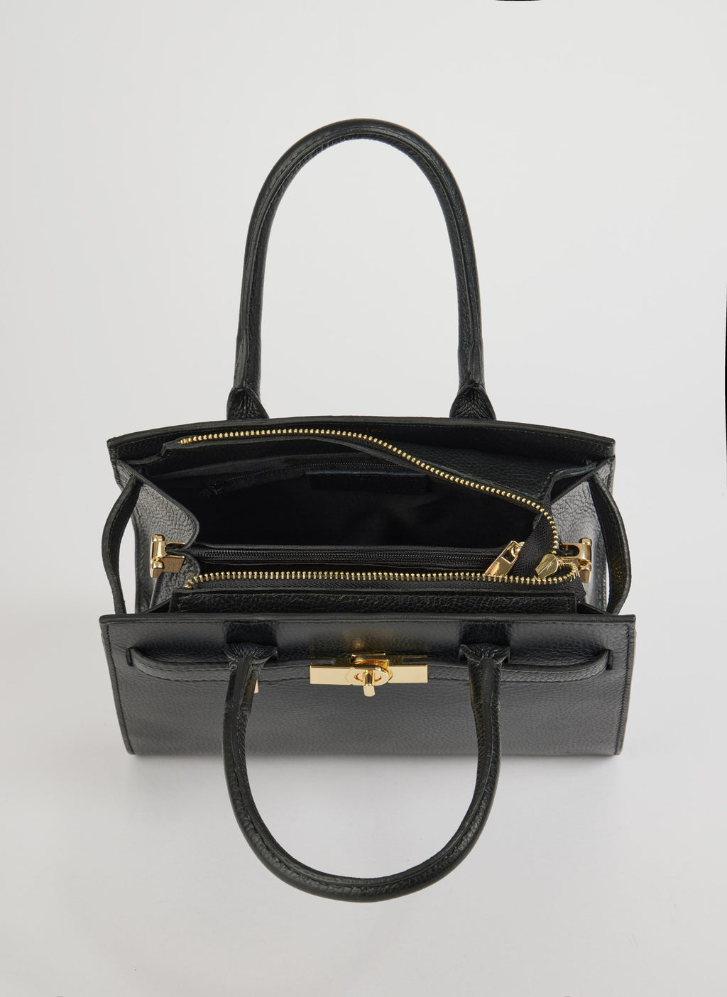 Classic Leather Tote Bag | Gold Hardware Premium Calfskin