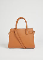 Leather Tote Bag | Genuine Togo Leather Gold Hardware