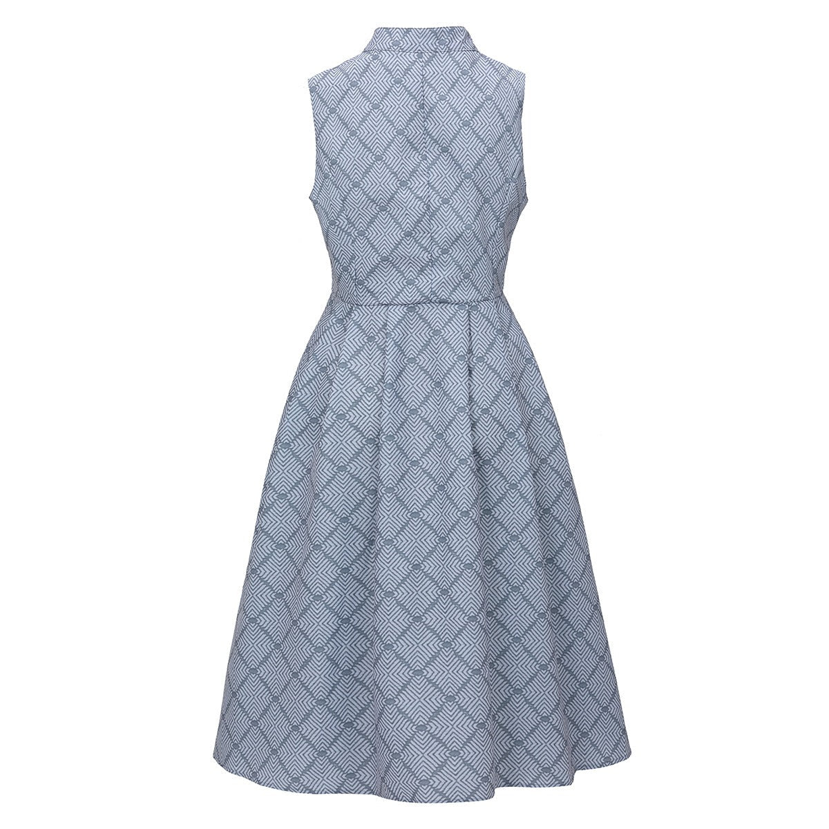 Traditional Dirndl Dress | Gray Lace Detail with Apron