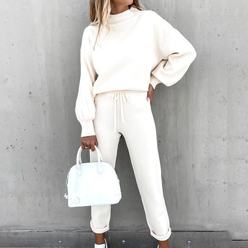Modern Lounge Set | Soft Cotton Blend Two-Piece Design
