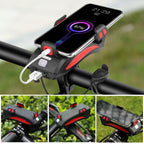 LED Bike Light System | 4-in-1 Safety Hub With Phone Mount
