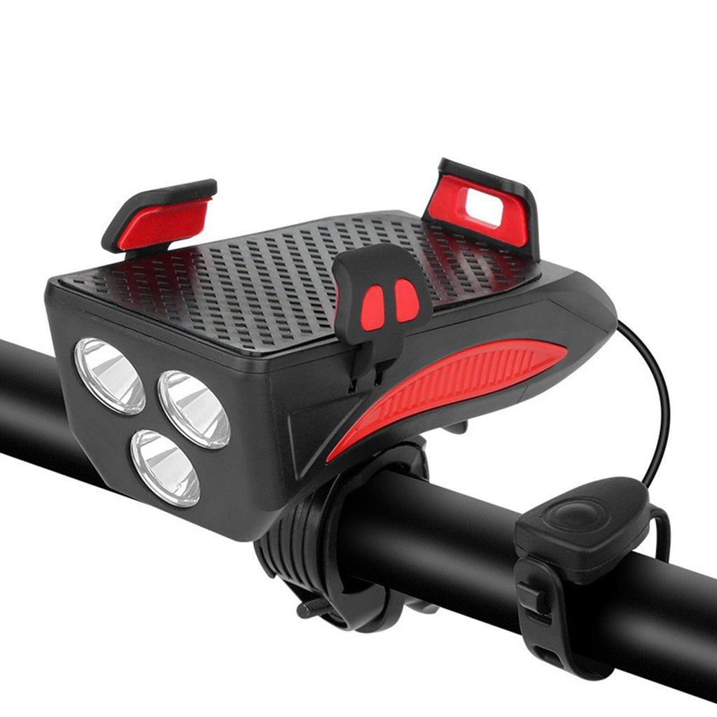 LED Bike Light System | 4-in-1 Safety Hub With Phone Mount