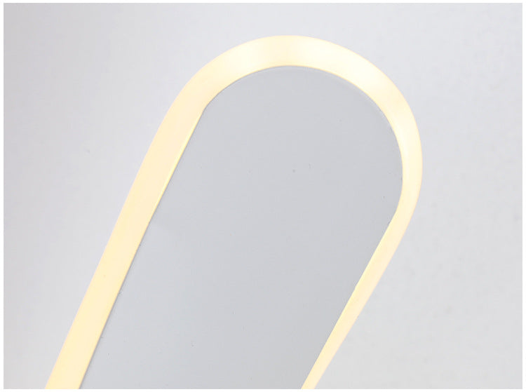 Modern LED Floor Lamp | Twisted Aluminum Design