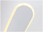 Modern LED Floor Lamp | Twisted Aluminum Design
