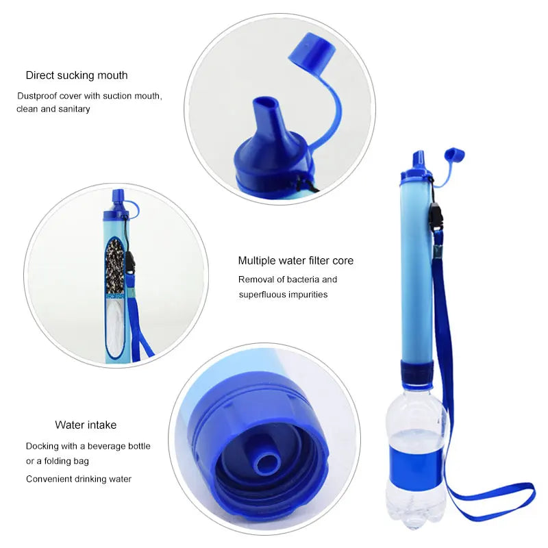 Portable Water Filter | 4-Stage Purification System