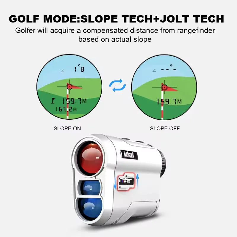 Golf Rangefinder Pro | Slope Compensation with 914m Range