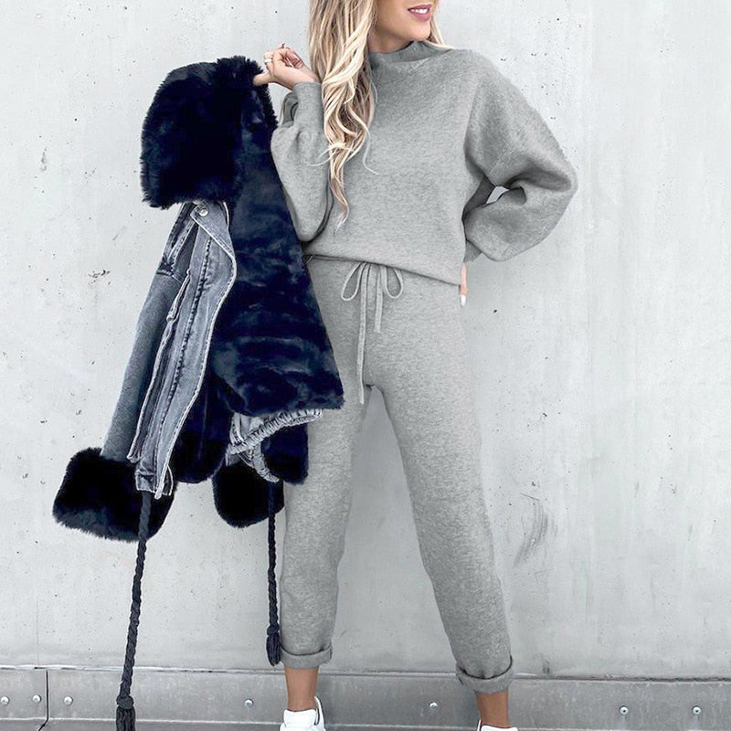 Modern Lounge Set | Soft Cotton Blend Two-Piece Design