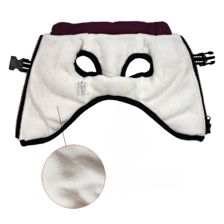 Winter Dog Coat | Built-In Safety Harness and Reflective Details