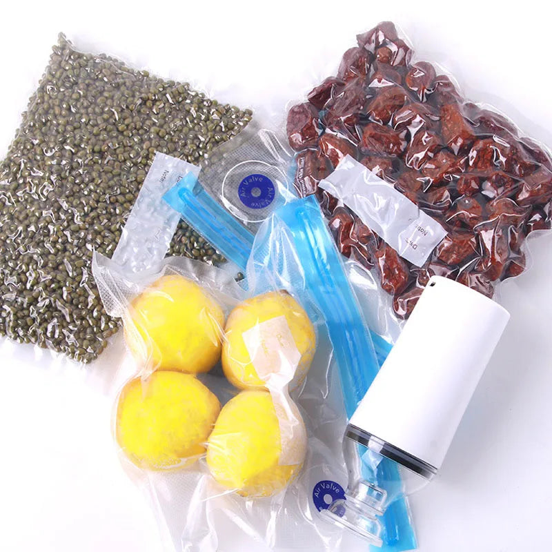 Portable Vacuum Sealer | USB Rechargeable Food Preserver