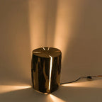 Rustic Tree Stump Light | LED Garden Path Lamp