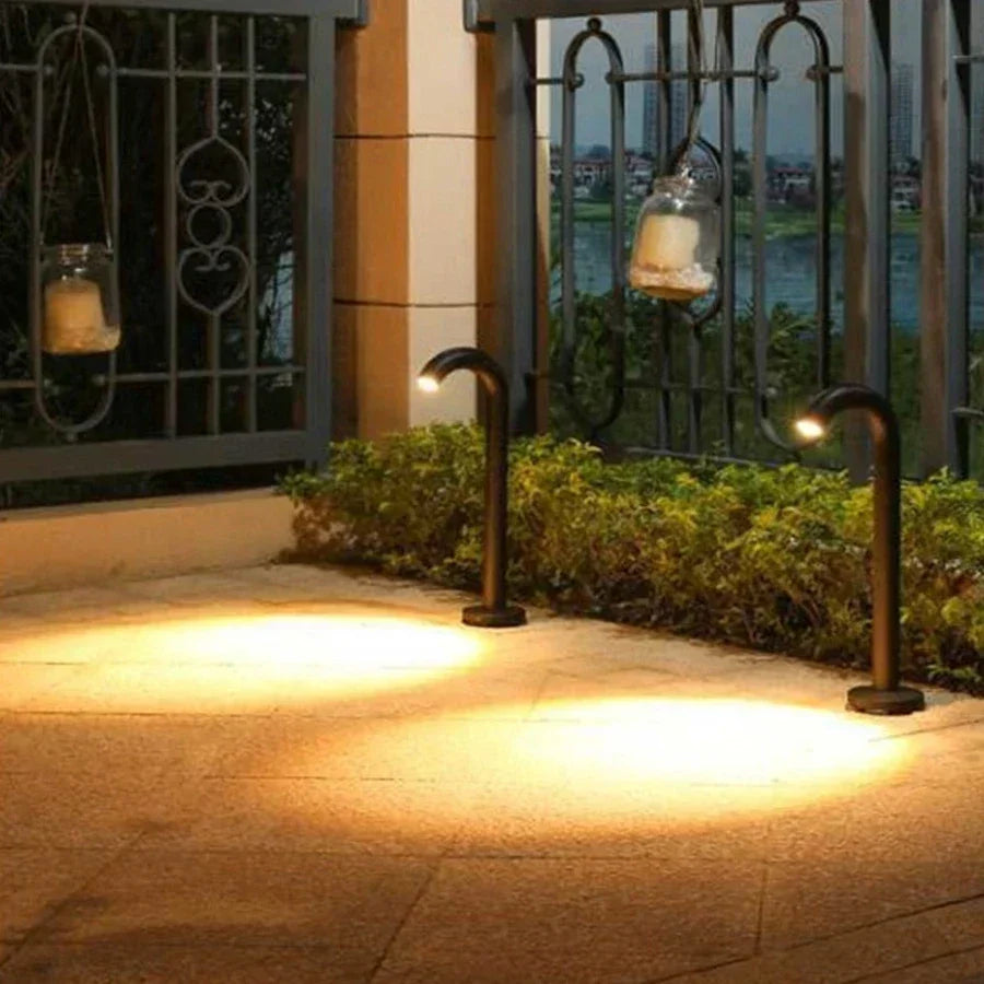 Modern Outdoor Pillar Light | Waterproof Aluminum Garden Path Lamp