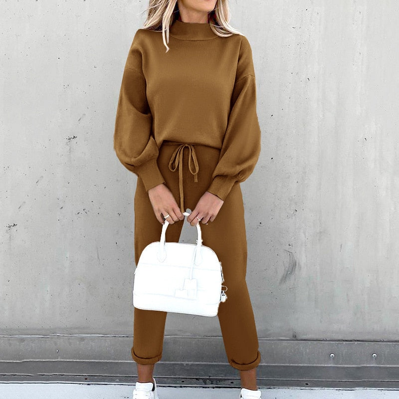 Modern Lounge Set | Soft Cotton Blend Two-Piece Design