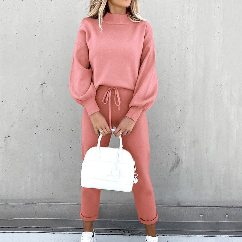 Modern Lounge Set | Soft Cotton Blend Two-Piece Design