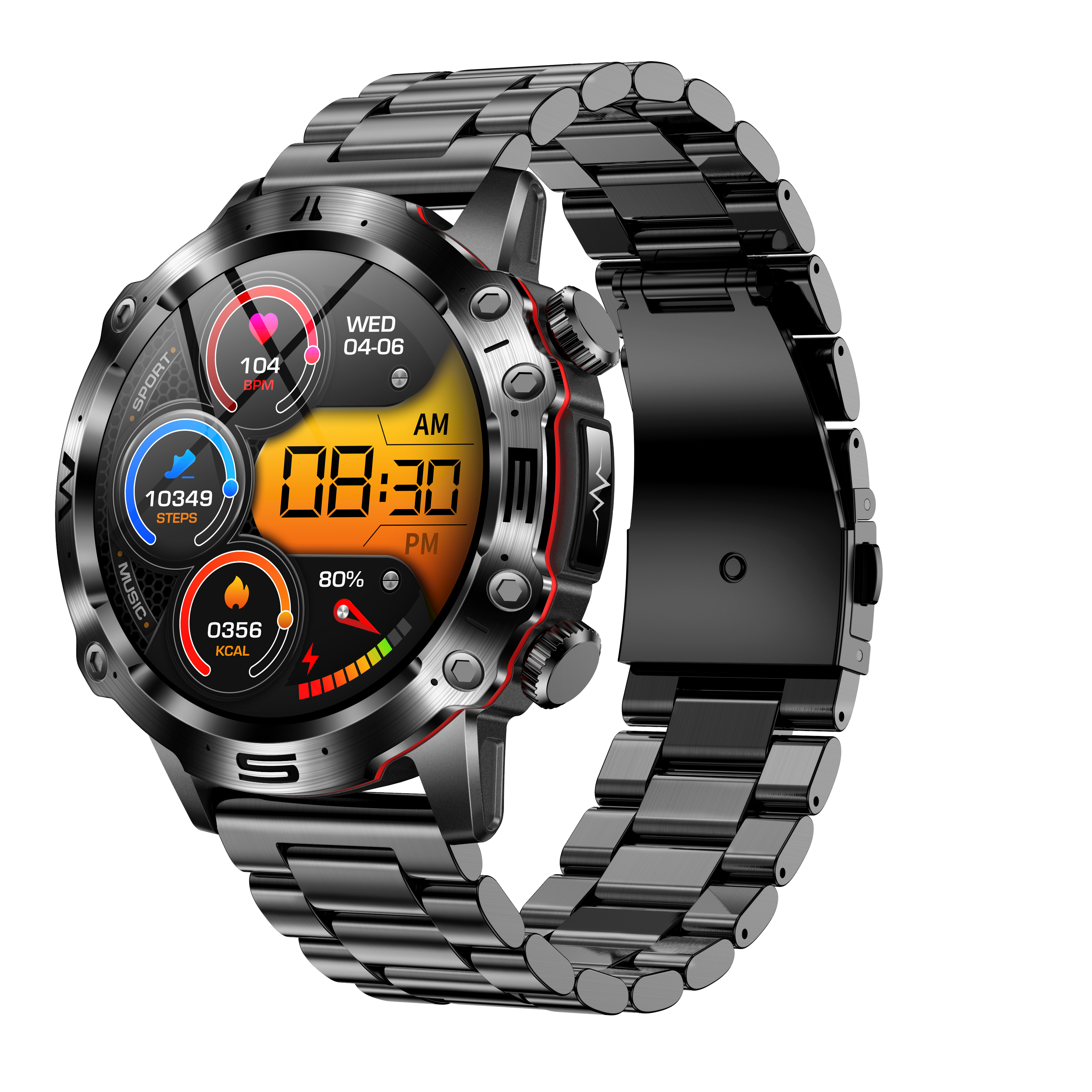 Health Monitoring Smartwatch | Advanced ECG Fitness Tracker