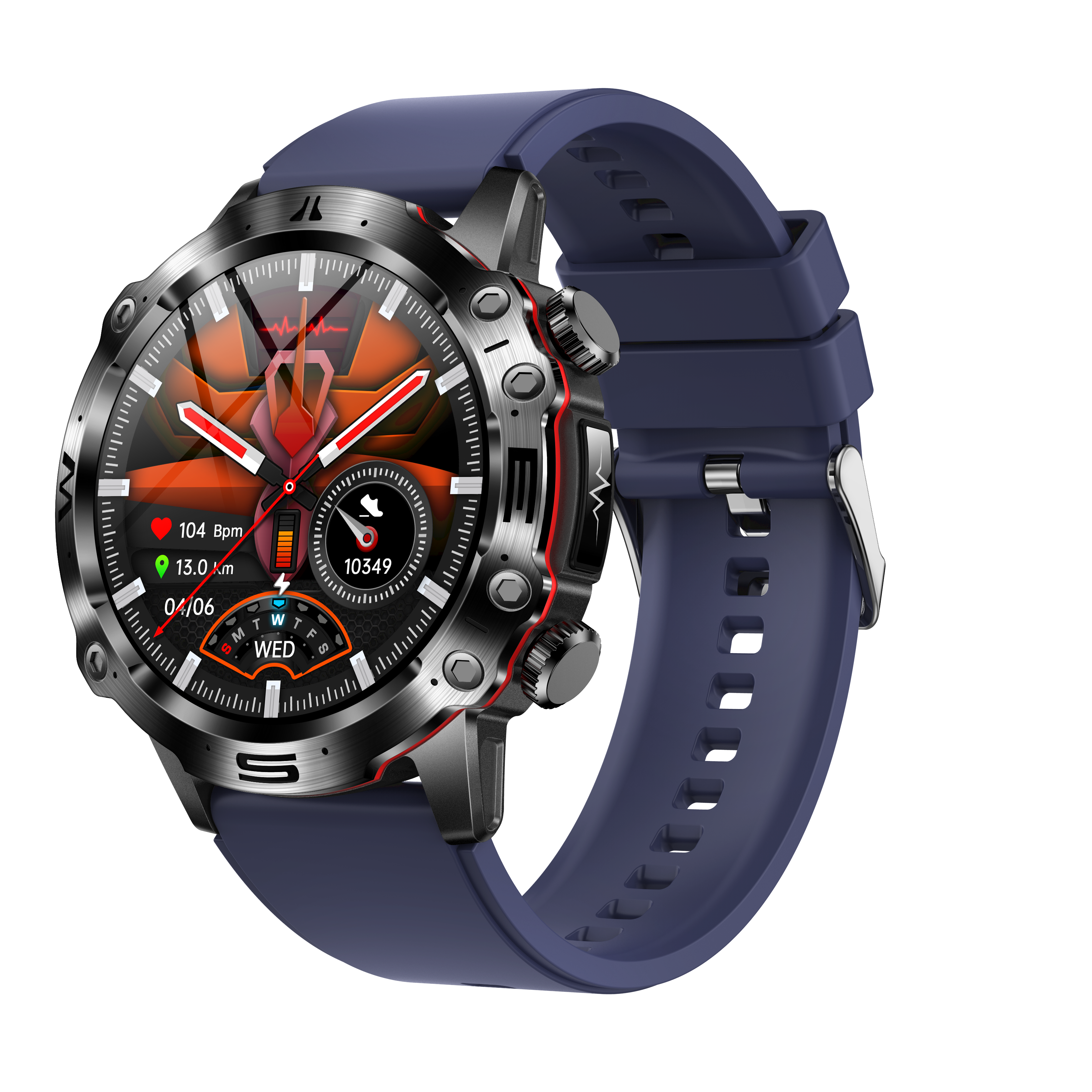 Health Monitoring Smartwatch | Advanced ECG Fitness Tracker
