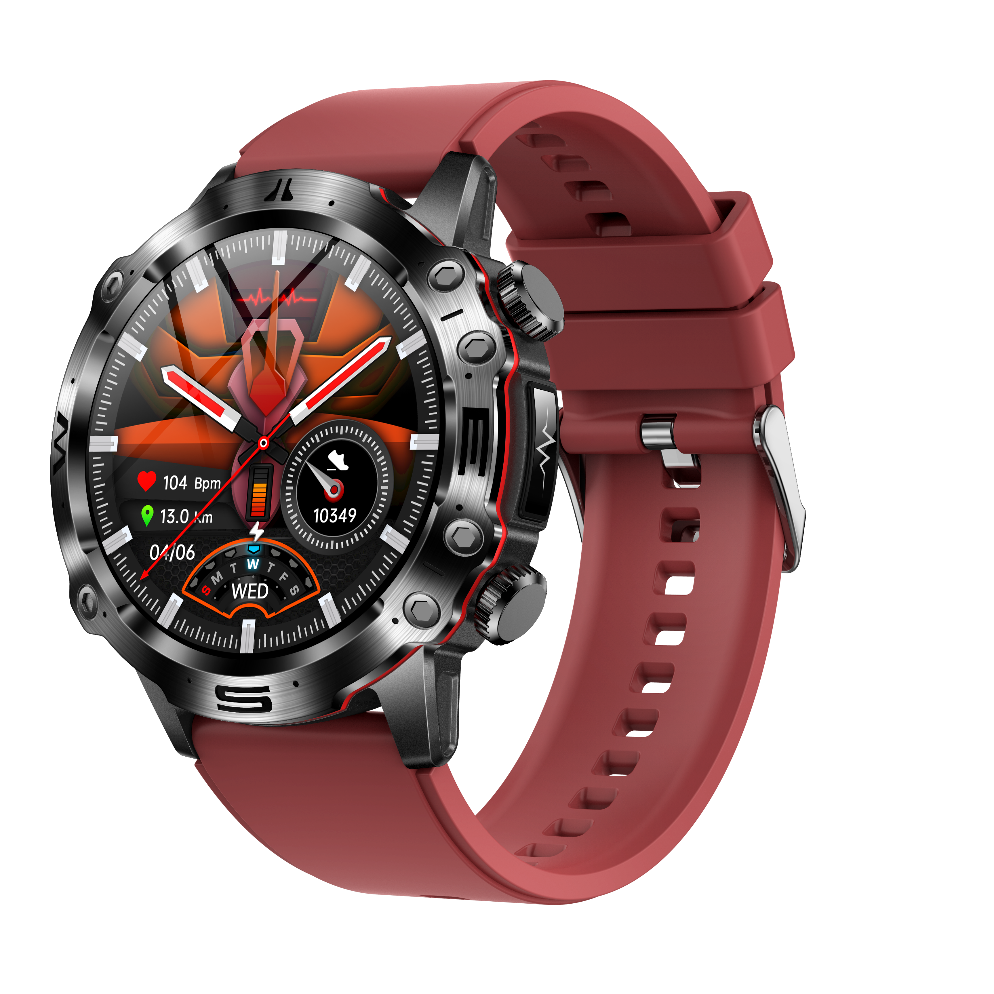 Health Monitoring Smartwatch | Advanced ECG Fitness Tracker
