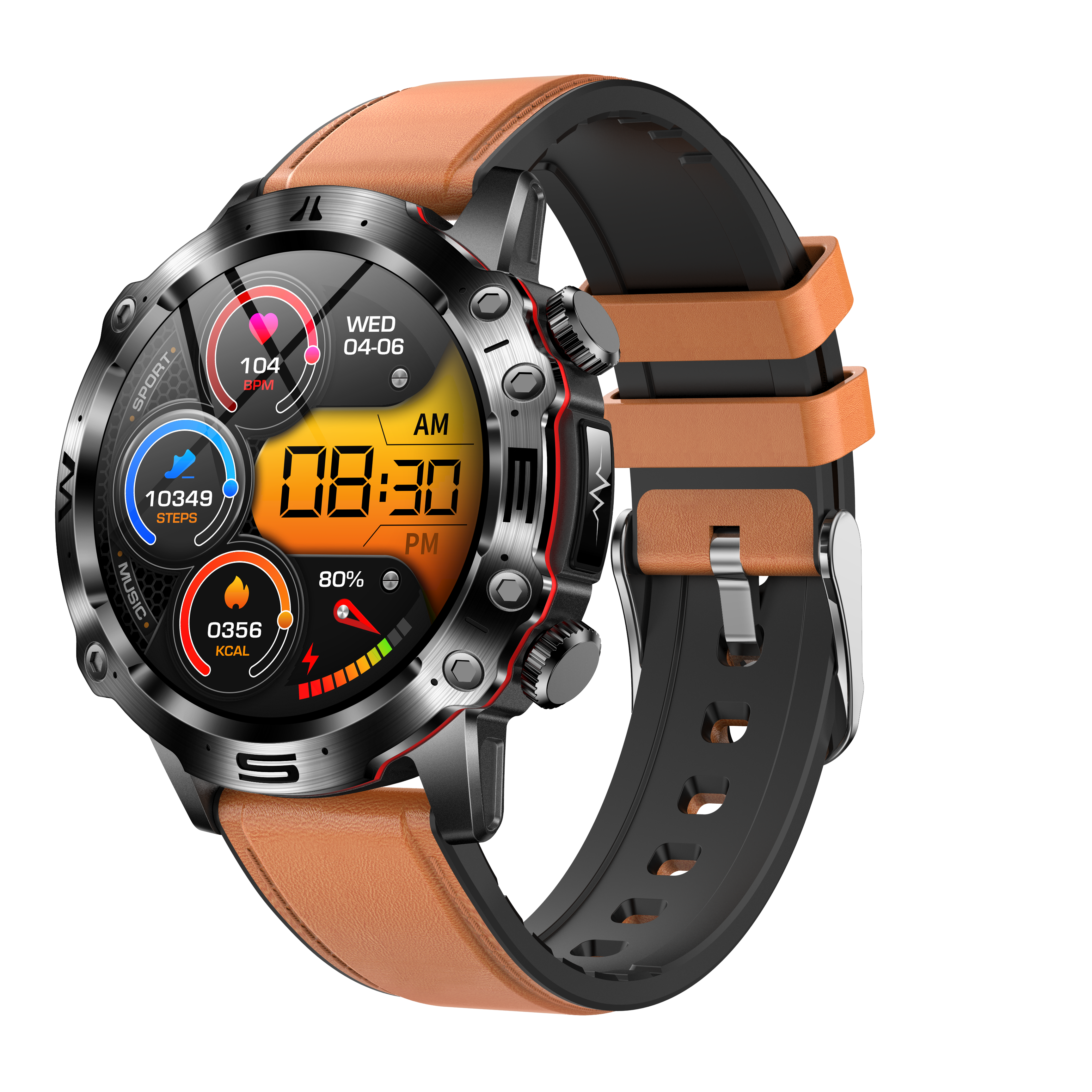 Health Monitoring Smartwatch | Advanced ECG Fitness Tracker