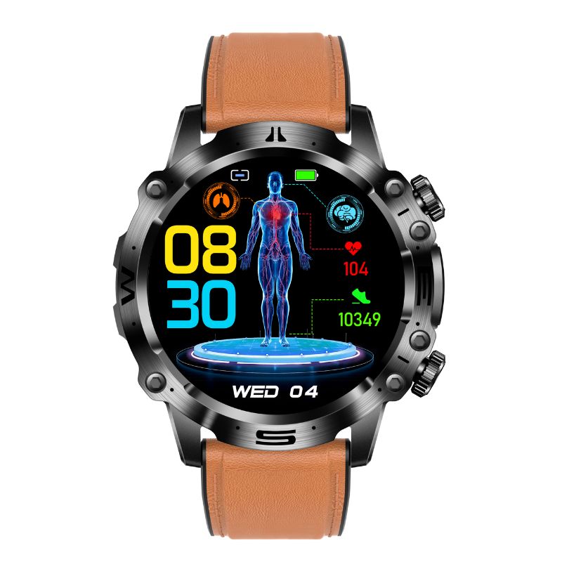Health Monitoring Smartwatch | Advanced ECG Fitness Tracker