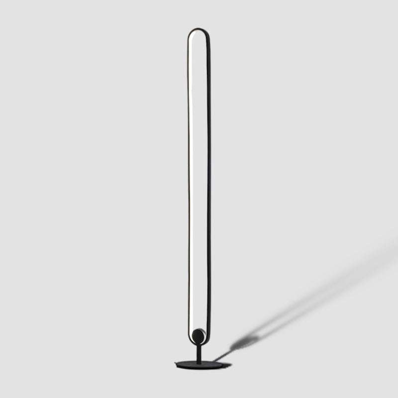 LED Floor Lamp | Slim Aluminum Design with Dimmable Light