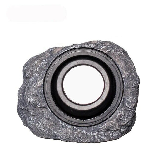Solar Garden Rock Light | Natural Stone Landscape Illumination