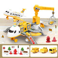 Educational Airport Playset | Interactive Vehicle Set with Accessories