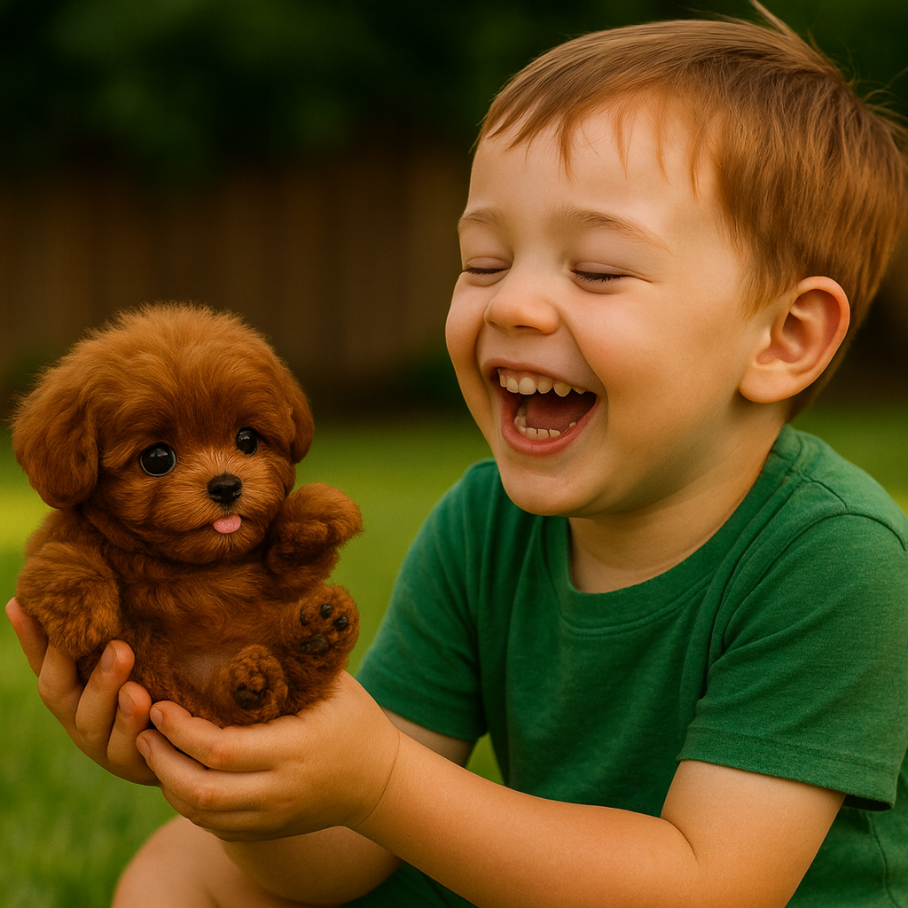 Interactive Pet Toy | Touch Responsive Plush Companion