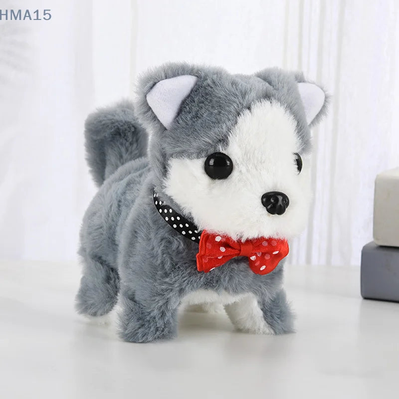 Interactive Plush Robot Dog | Lifelike AI Pet Companion