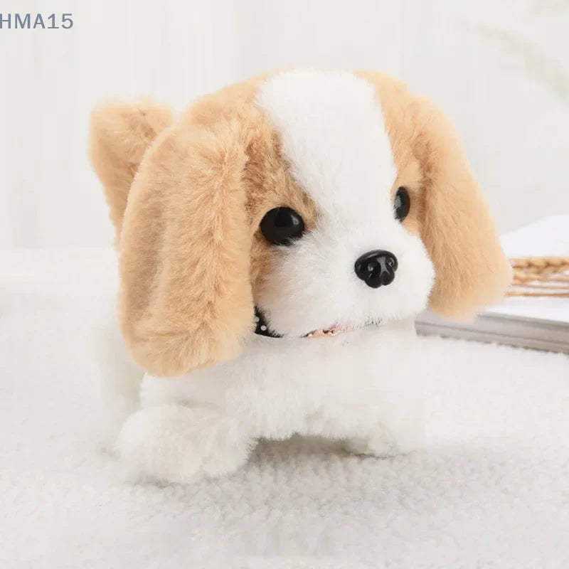 Interactive Plush Robot Dog | Lifelike AI Pet Companion
