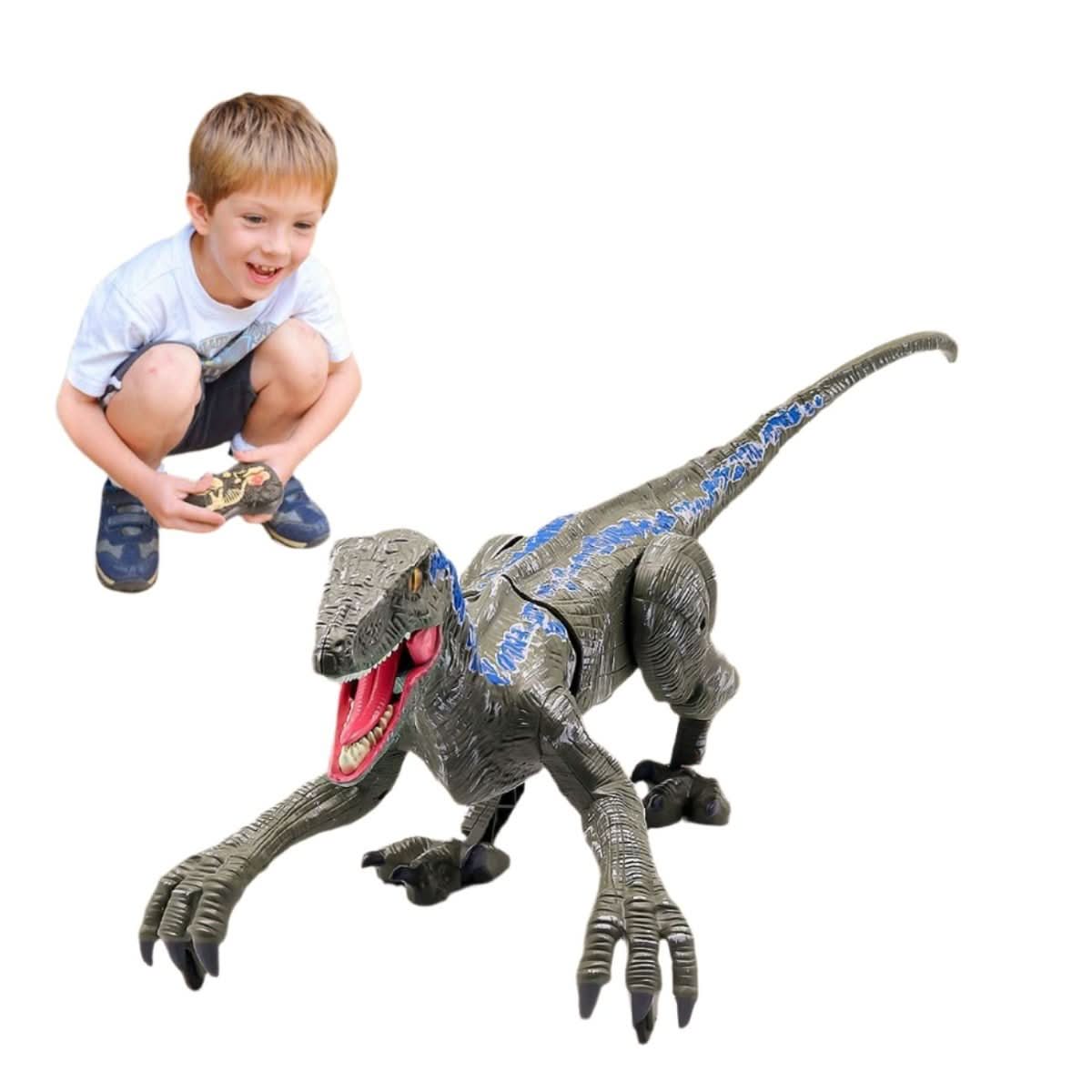 Remote Control T-Rex Dinosaur | Interactive Walking Toy with Lights and Sounds