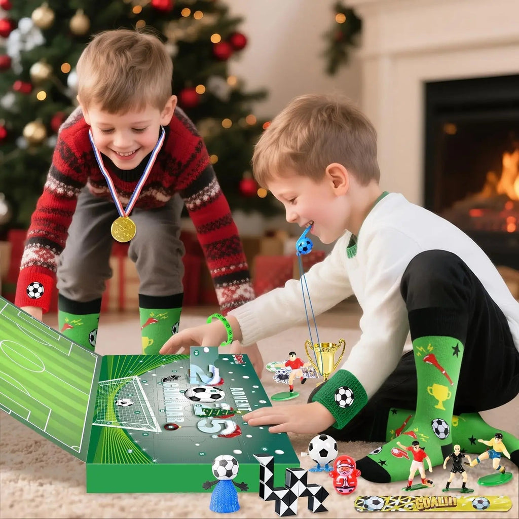 Football Advent Calendar | 24 Soccer Themed Surprises for Kids