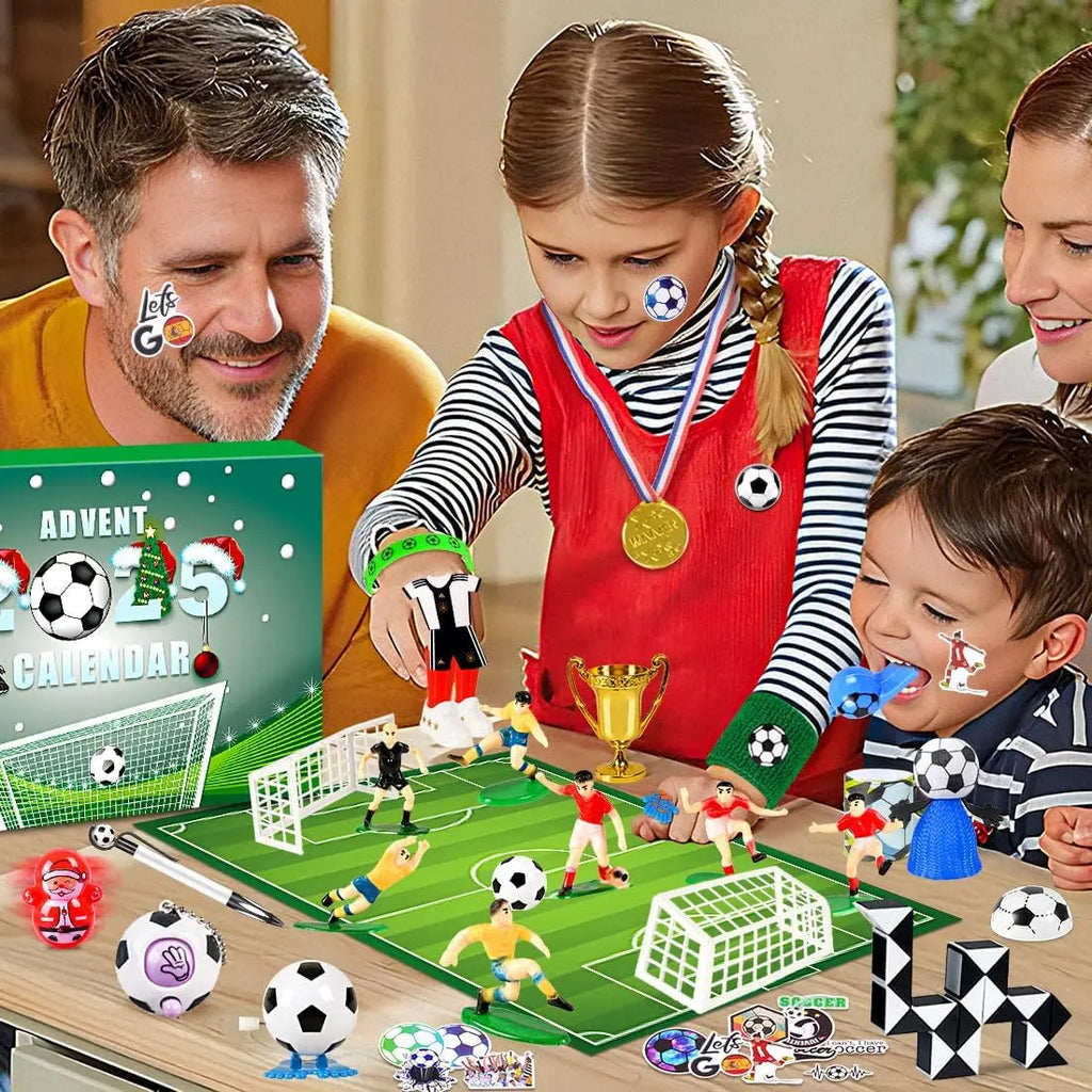 Football Advent Calendar | 24 Soccer Themed Surprises for Kids