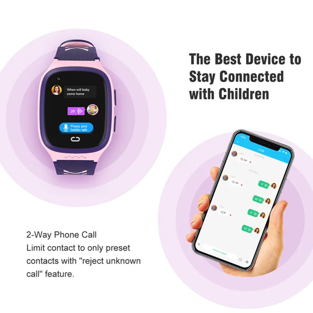 Kids GPS Smartwatch | Waterproof Touchscreen with Camera