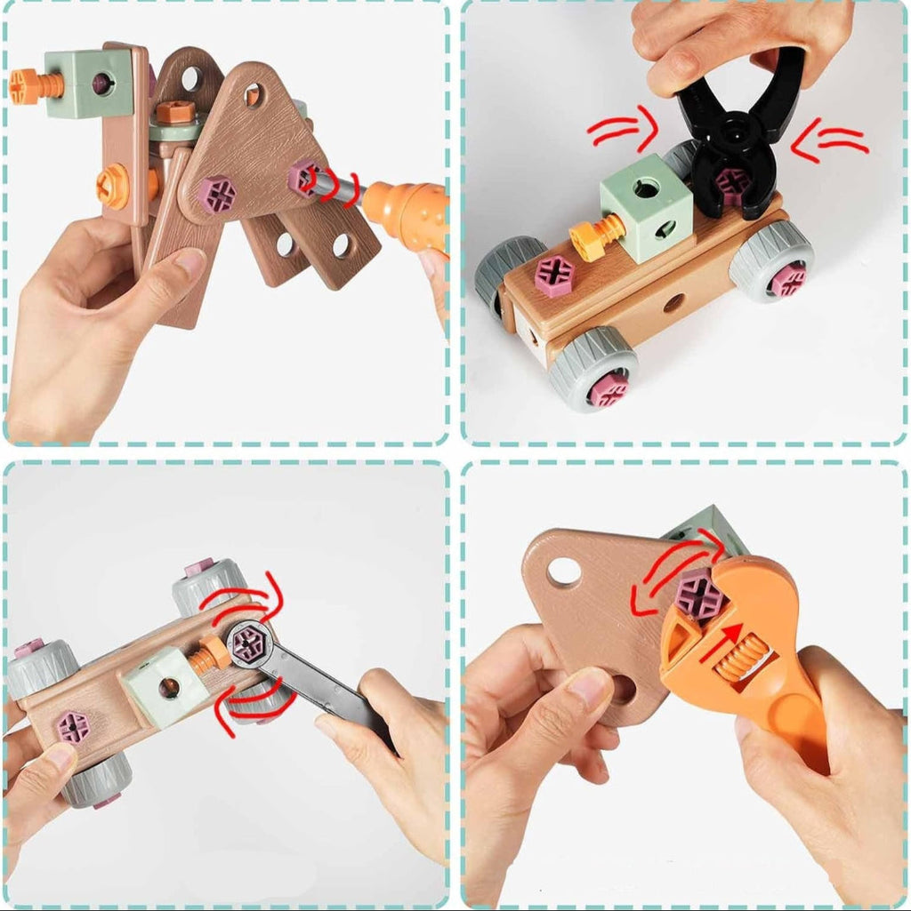 Educational Construction Tool Set | 40-Piece STEM Learning Kit