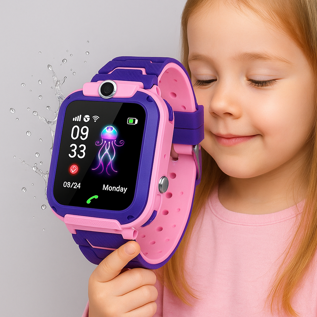 Kids GPS Smartwatch | SOS Safety Tracker With Waterproof Design