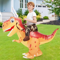 Inflatable Dinosaur Costume | Kids Ride-On T-Rex Design