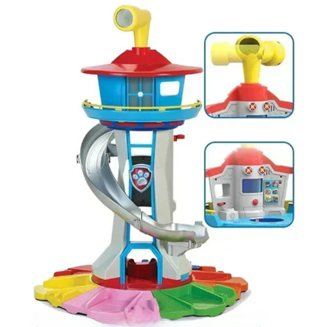 Interactive Play Tower | Educational Activity Set With Slide And Figures