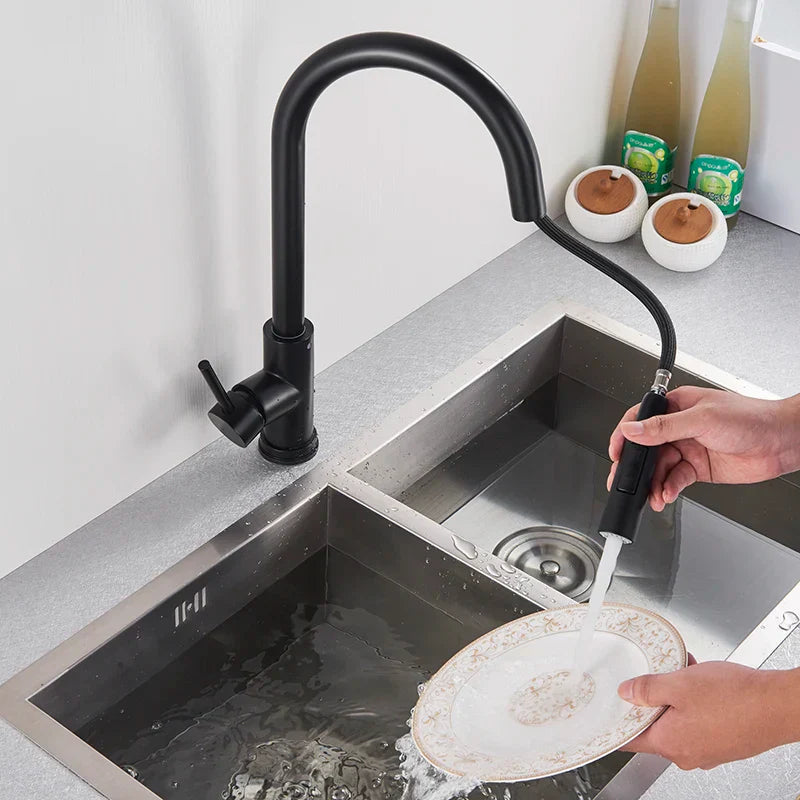 Smart Kitchen Faucet | Touch Control Pull-Out Sprayer