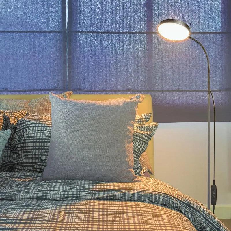 Modern LED Floor Lamp | Adjustable Gooseneck Design