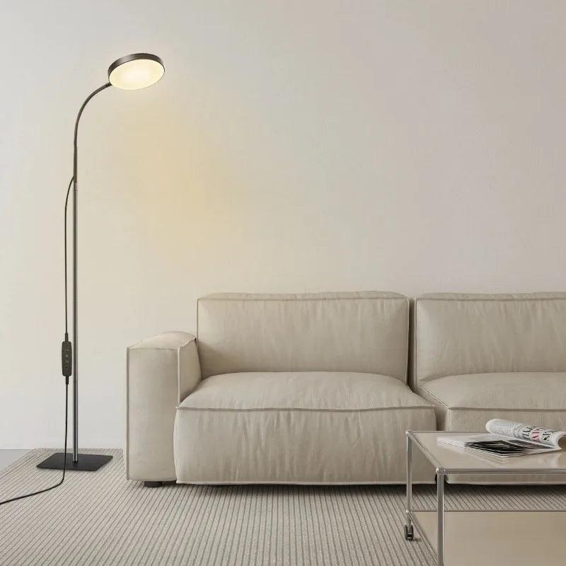 Modern LED Floor Lamp | Adjustable Gooseneck Design