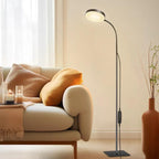 Modern LED Floor Lamp | Adjustable Gooseneck Design