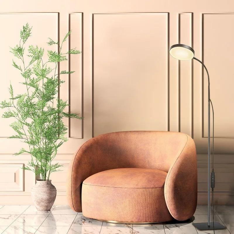 Modern LED Floor Lamp | Adjustable Gooseneck Design