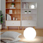 LED Ball Floor Lamp | Color Changing Waterproof Design