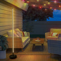 Modern Solar Floor Lamp | LED Outdoor Garden Light