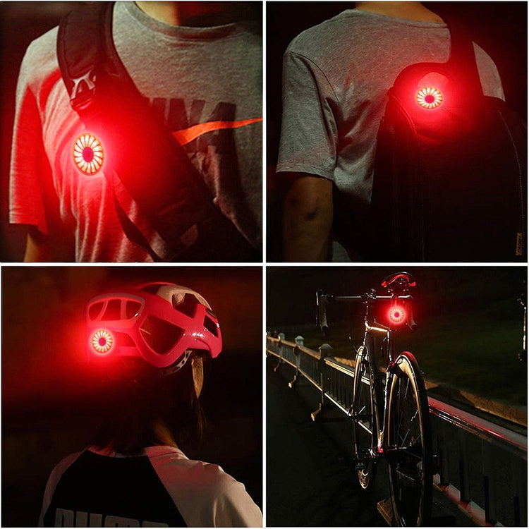 Smart Bicycle Rear Light | USB Rechargeable with Brake Sensor