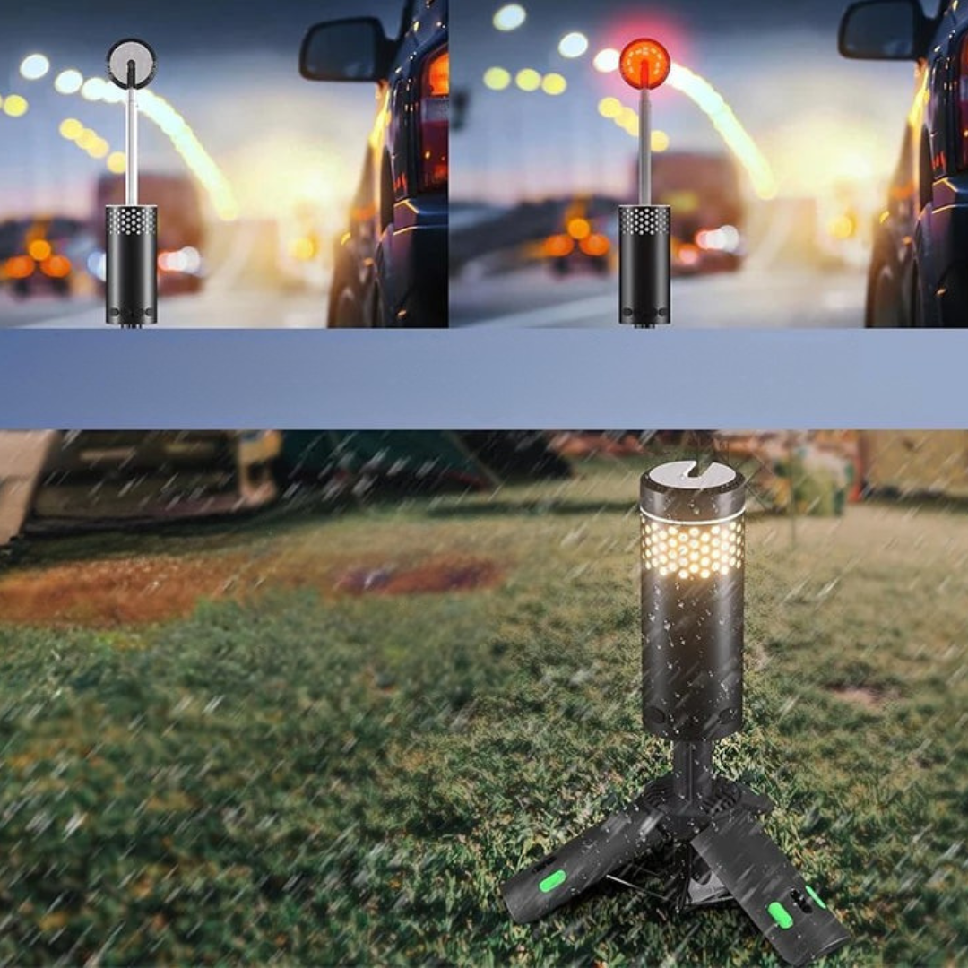 Rechargeable LED Camping Lantern | Tripod Stand with Power Bank