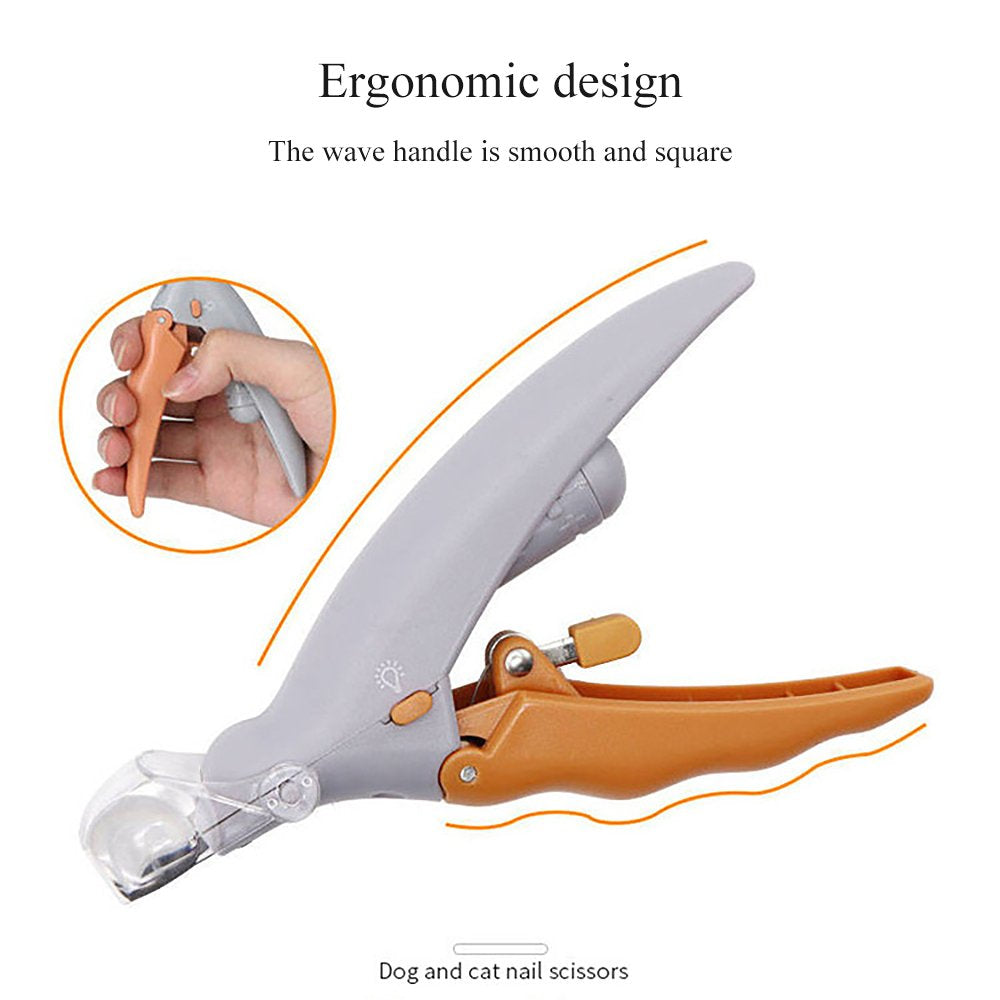 LED Pet Nail Clippers | 5x Magnification with Safety Guard