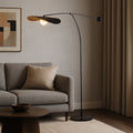 Modern Arc Floor Lamp | Adjustable Metal Design